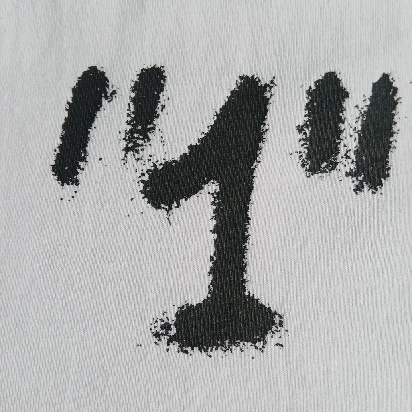 WHITE, OFF WHITE T-SHIRT L